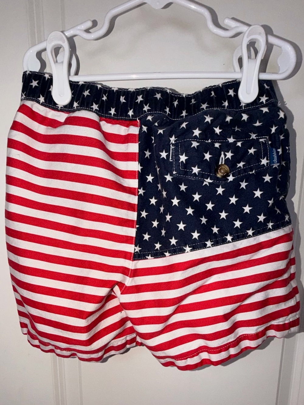 chubbies Kids Patriotic Star & Stripe Shorts - Red, White, Navy - Picture 2 of 6